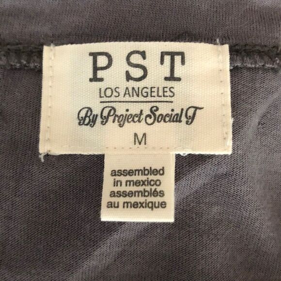 Project Social T Gray Karlie Kross T Shirt Sz Med - Picture 10 of 11